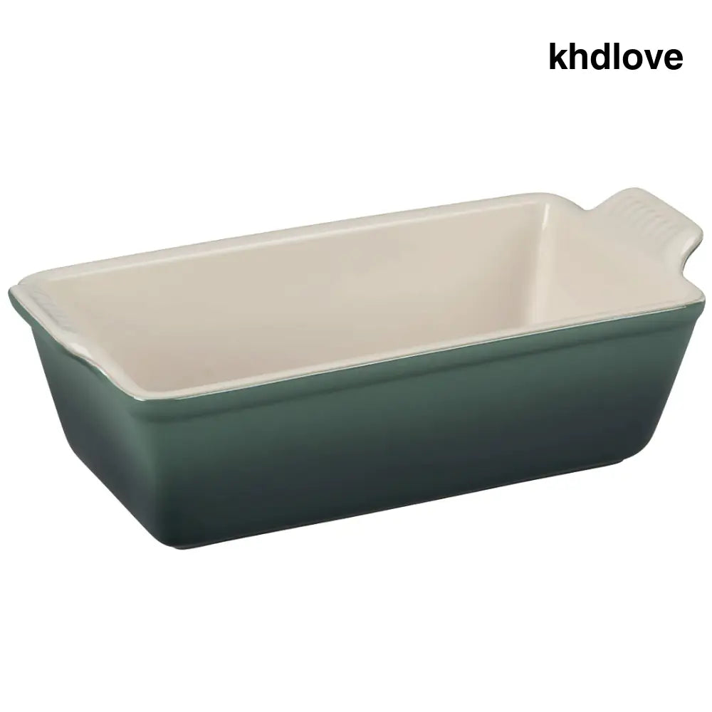 Le Creuset 1.5 Qt Stoneware Heritage Loaf Pan - Artichaut - Bread & Loaf Pans