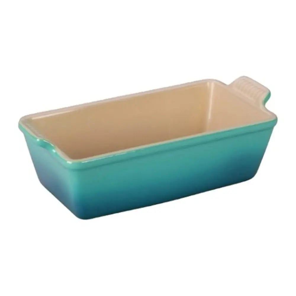 Le Creuset 1.5 Qt Stoneware Heritage Loaf Pan - Caribbean - Bread & Loaf Pans