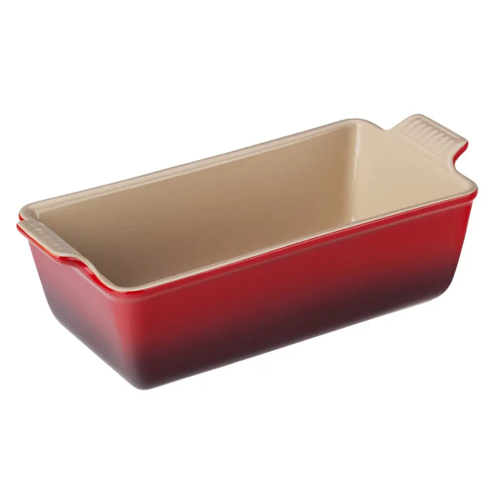 Le Creuset 1.5 Qt Stoneware Heritage Loaf Pan - Cerise - Bread & Loaf Pans