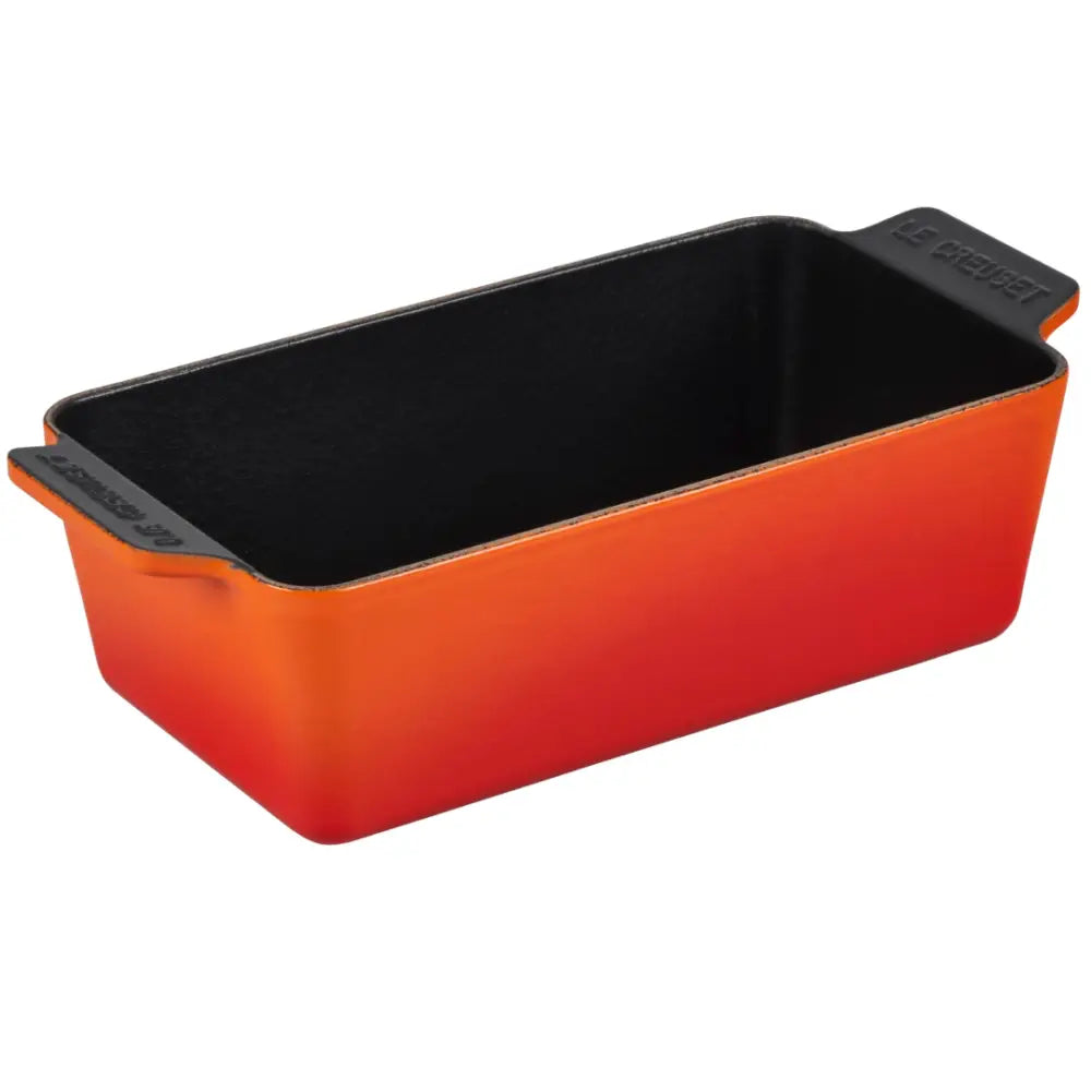 Le Creuset 2 Qt Cast Iron Signature Loaf Pan - Flame - Bread & Loaf Pans