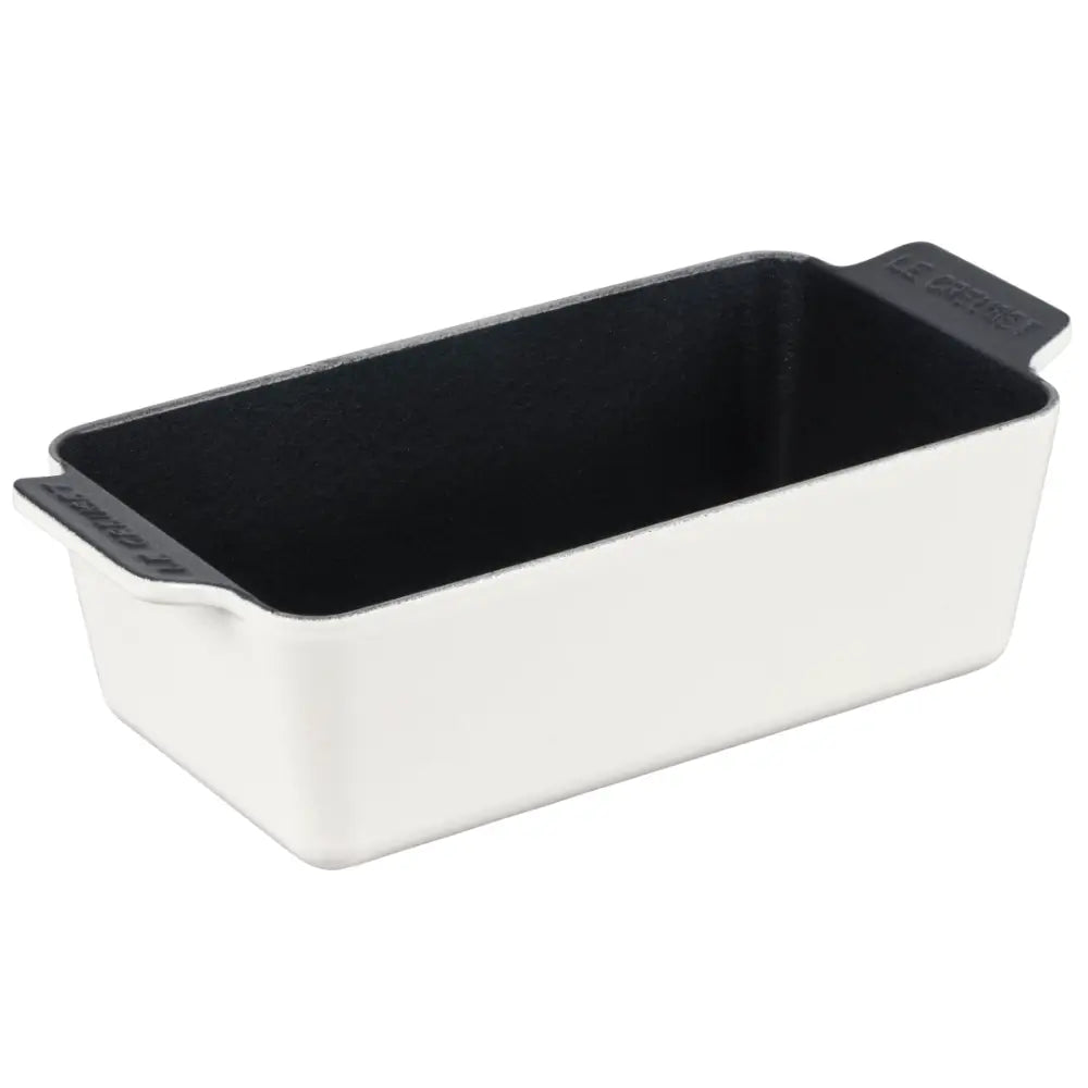 Le Creuset 2 Qt Cast Iron Signature Loaf Pan - White - Bread & Loaf Pans