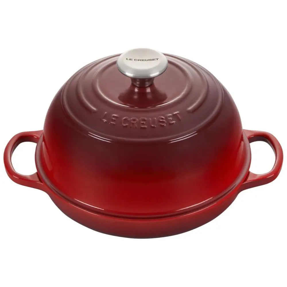 Le Creuset 9.5″ (1.75 qt.) Signature Bread Oven - Cerise - Bread & Loaf Pans