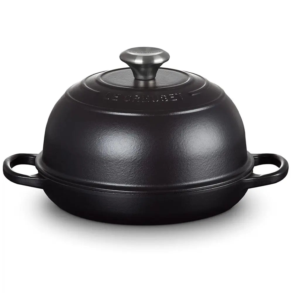Le Creuset 9.5″ (1.75 qt.) Signature Bread Oven - Licorice - Bread & Loaf Pans