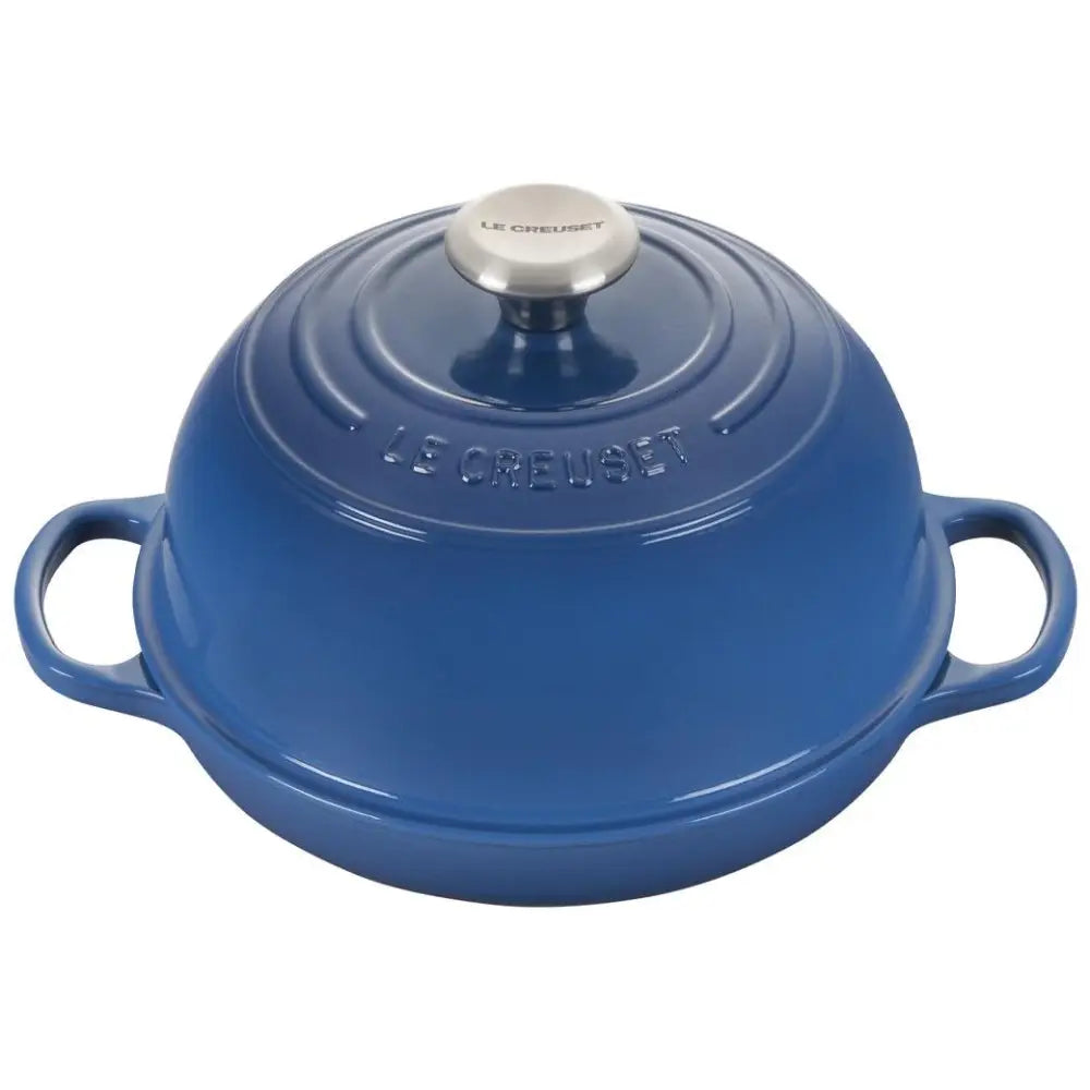 Le Creuset 9.5″ (1.75 qt.) Signature Bread Oven - Marseille - Bread & Loaf Pans