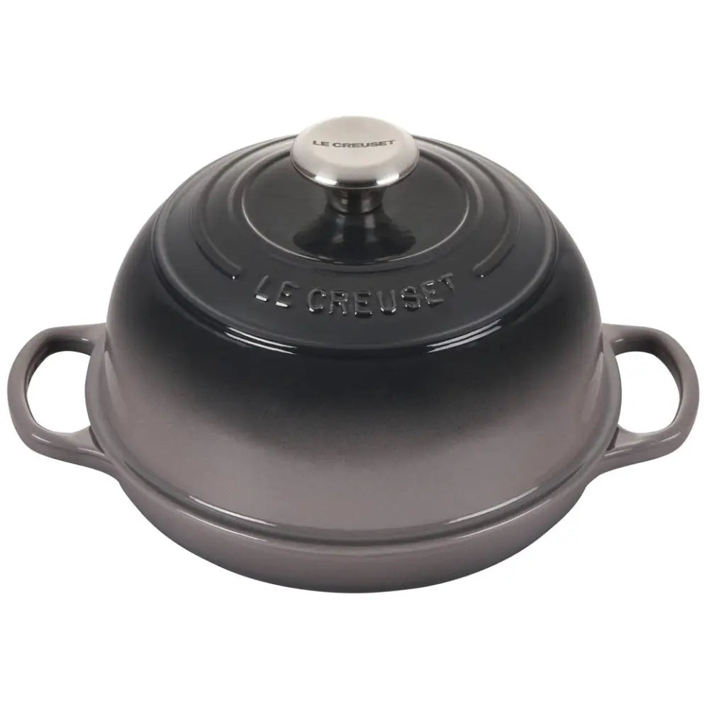 Le Creuset 9.5″ (1.75 qt.) Signature Bread Oven - Oyster - Bread & Loaf Pans