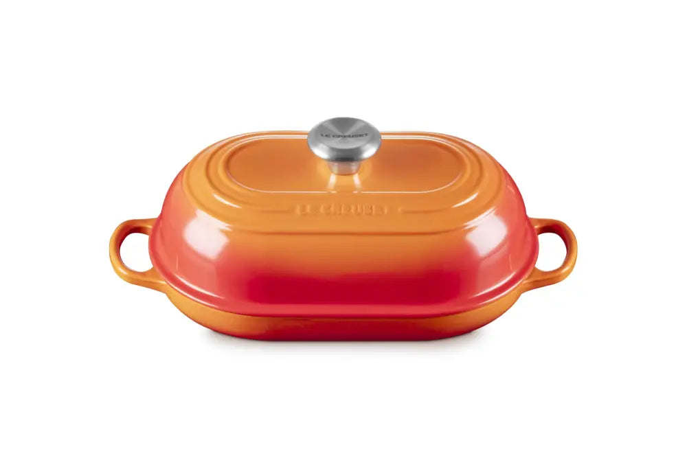 Le Creuset Enameled Cast Iron Signature Oval Bread Oven 11.5 inch - Flame