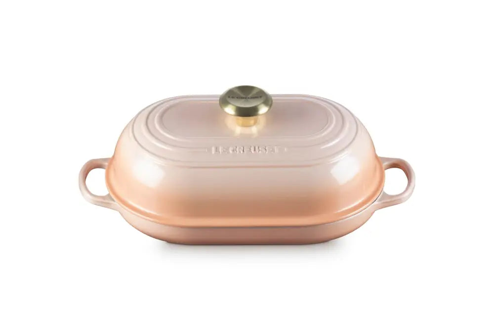 Le Creuset Enameled Cast Iron Signature Oval Bread Oven 11.5 inch - Peche