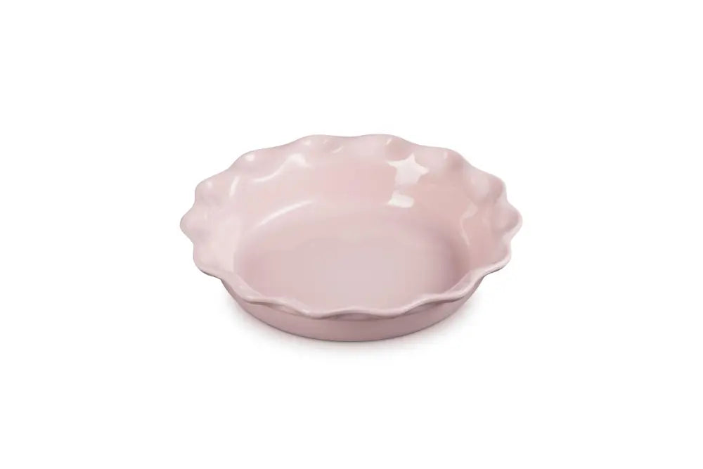 Le Creuset Stoneware Set of 2 9’’ Heritage Fluted Pie and 9’’ Fluted Loaf Dish