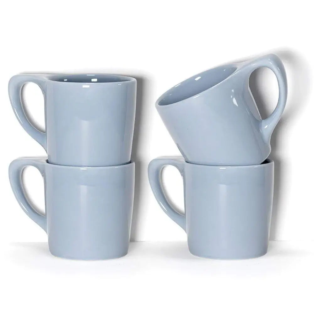 notNeutral Lino 10 oz. Coffee Mug - Periwinkle / 4-pack - Drinkware