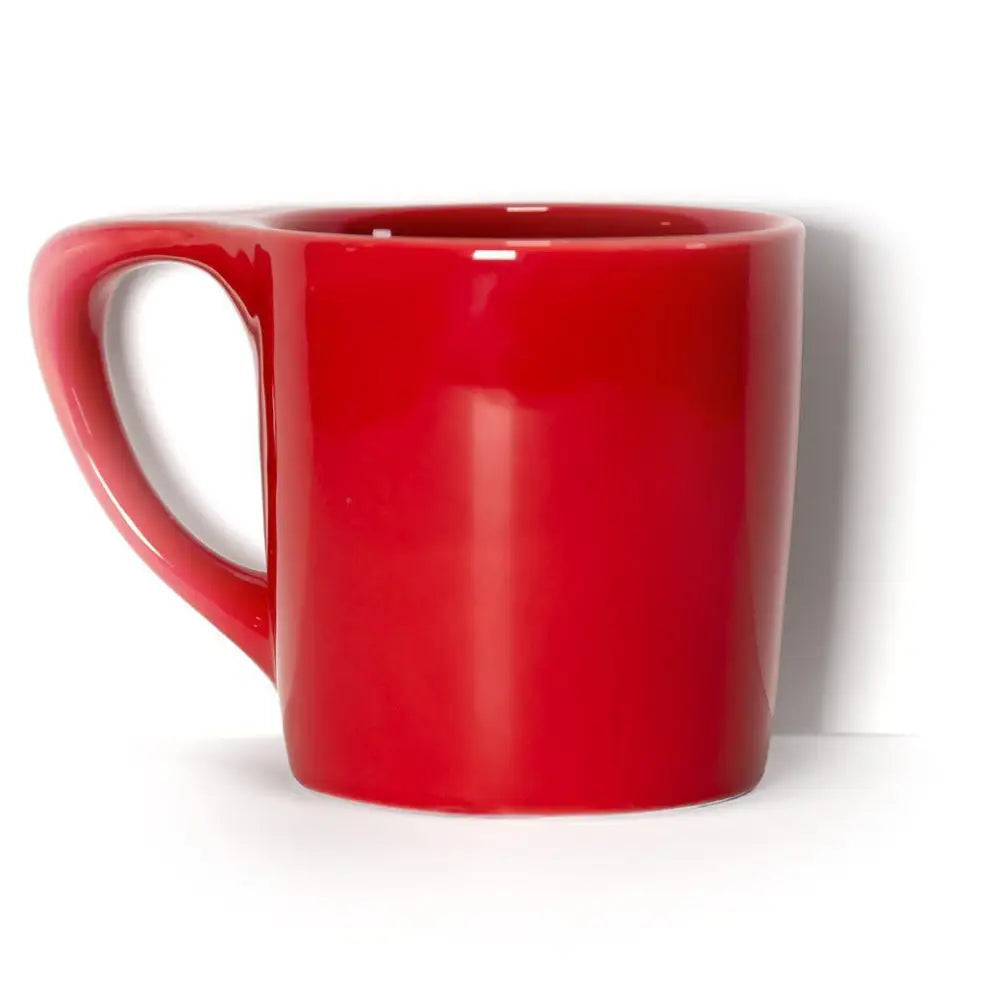 notNeutral Lino 10 oz. Coffee Mug - Rhubarb Red / Single - Drinkware