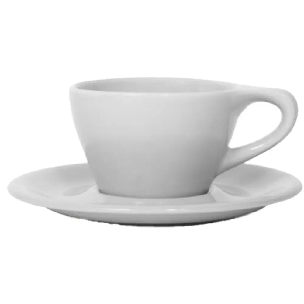 notNeutral Lino Cappuccino Cup & Saucer - Light Gray / Single - Mugs
