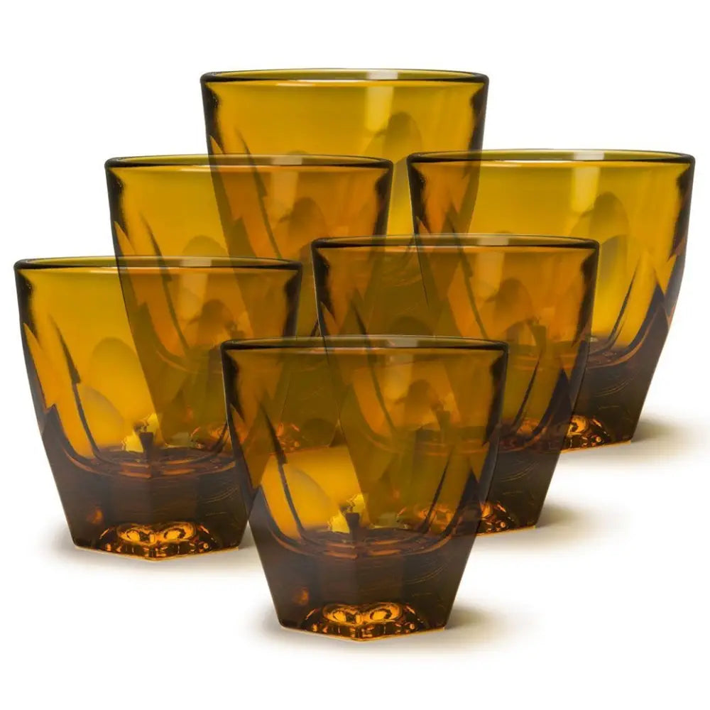 notNeutral Vero Cappuccino Glass - Amber / 6-pack - Drinkware