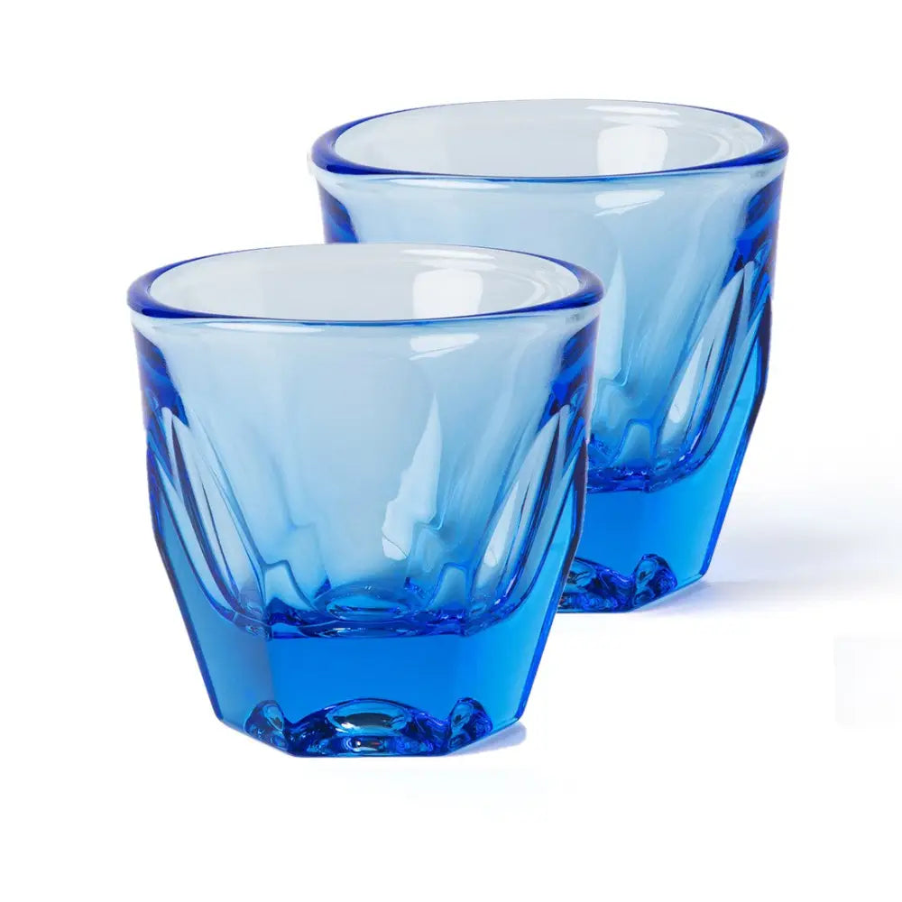 notNeutral Vero Cappuccino Glass - Ocean Blue / 2-pack - Drinkware