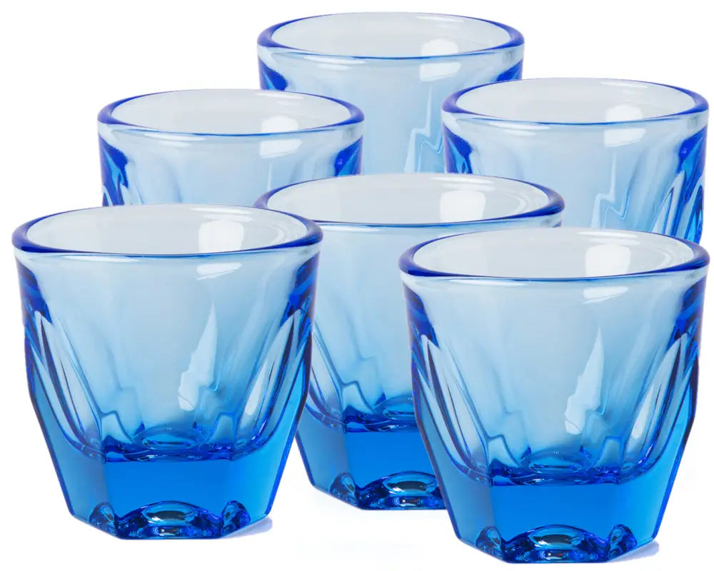 notNeutral Vero Cappuccino Glass - Ocean Blue / 6-pack - Drinkware