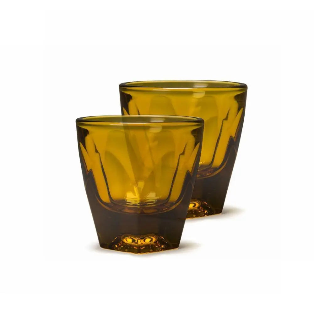 notNeutral Vero Cortado Glass - Amber / 2-pack - Drinkware