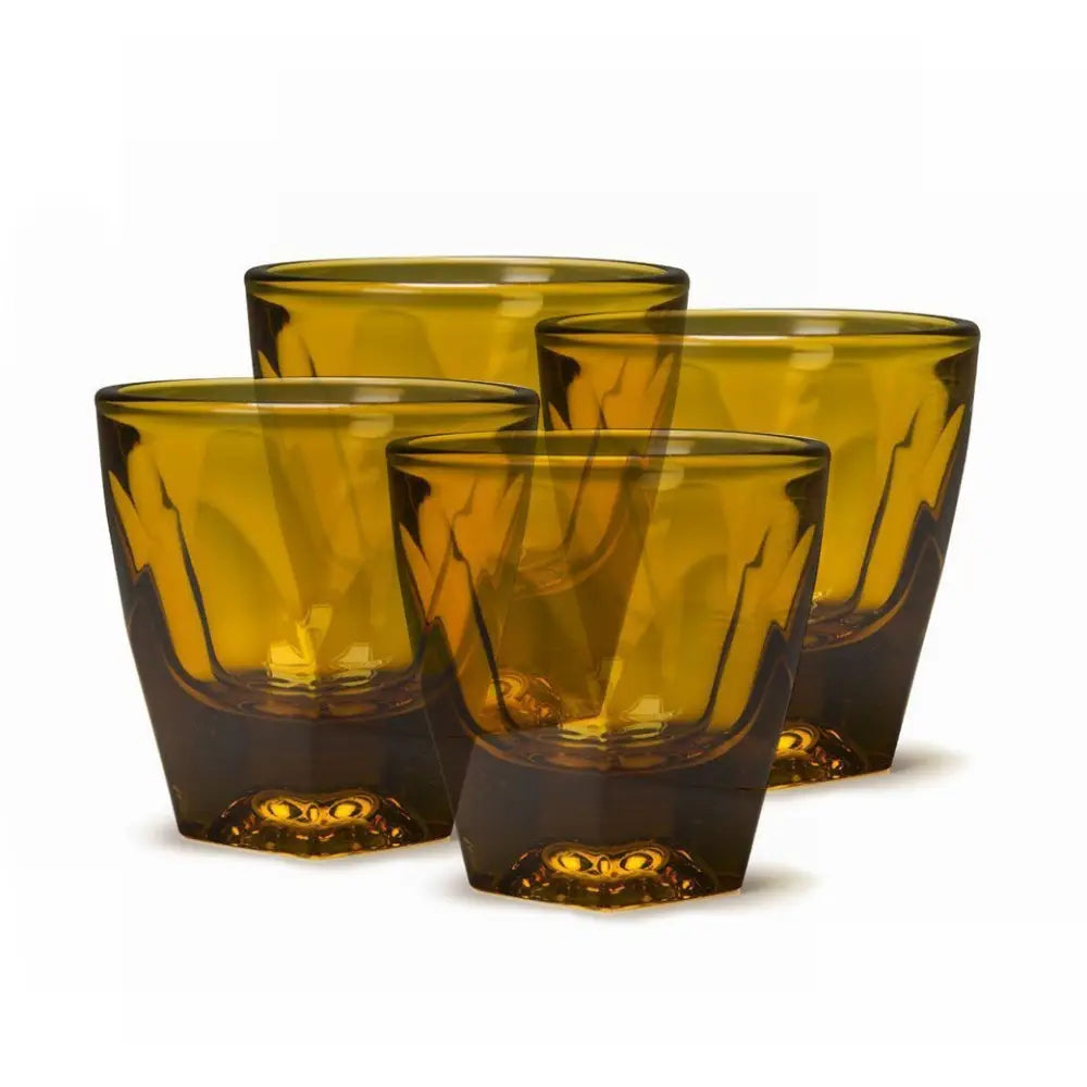 notNeutral Vero Cortado Glass - Amber / 4-pack - Drinkware