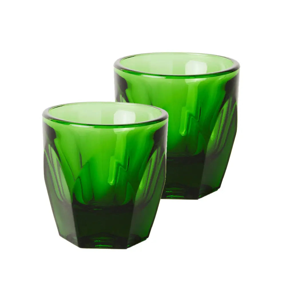 notNeutral Vero Cortado Glass - Emerald / 2-pack - Drinkware