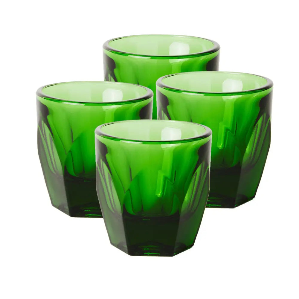notNeutral Vero Cortado Glass - Emerald / 4-pack - Drinkware