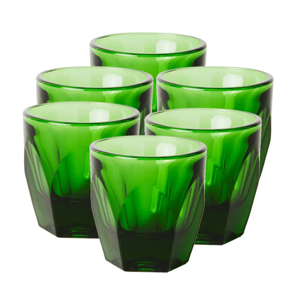 notNeutral Vero Cortado Glass - Emerald / 6-pack - Drinkware
