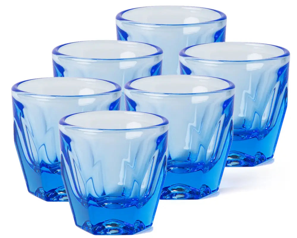 notNeutral Vero Cortado Glass - Ocean Blue / 6-pack - Drinkware