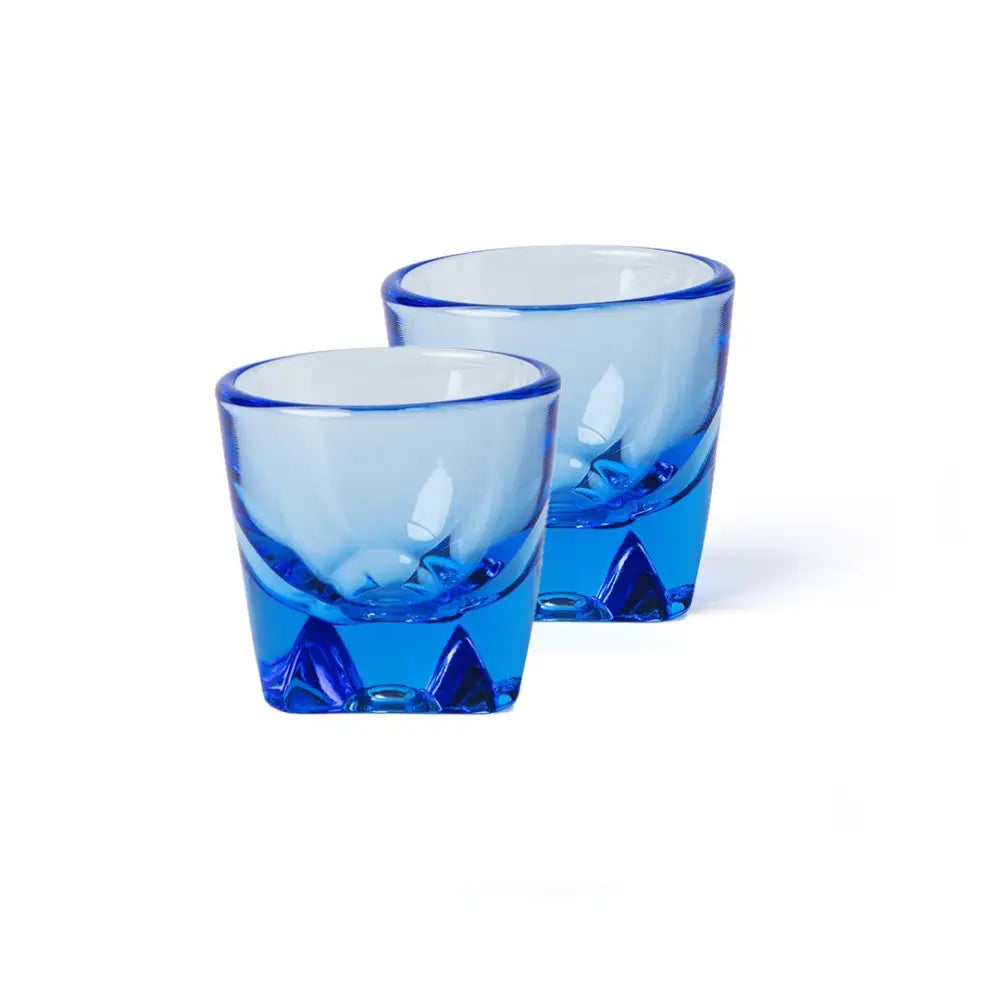 notNeutral Vero Espresso Glass - Ocean Blue / 2-pack - Drinkware