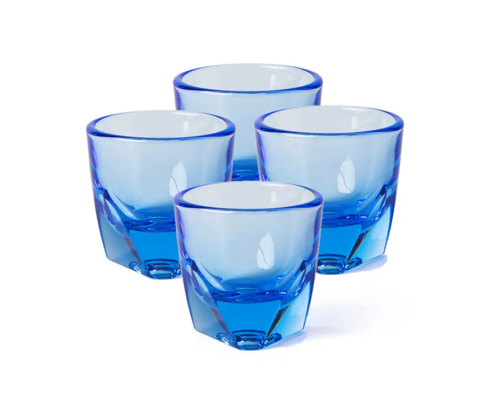 notNeutral Vero Espresso Glass - Ocean Blue / 4-pack - Drinkware