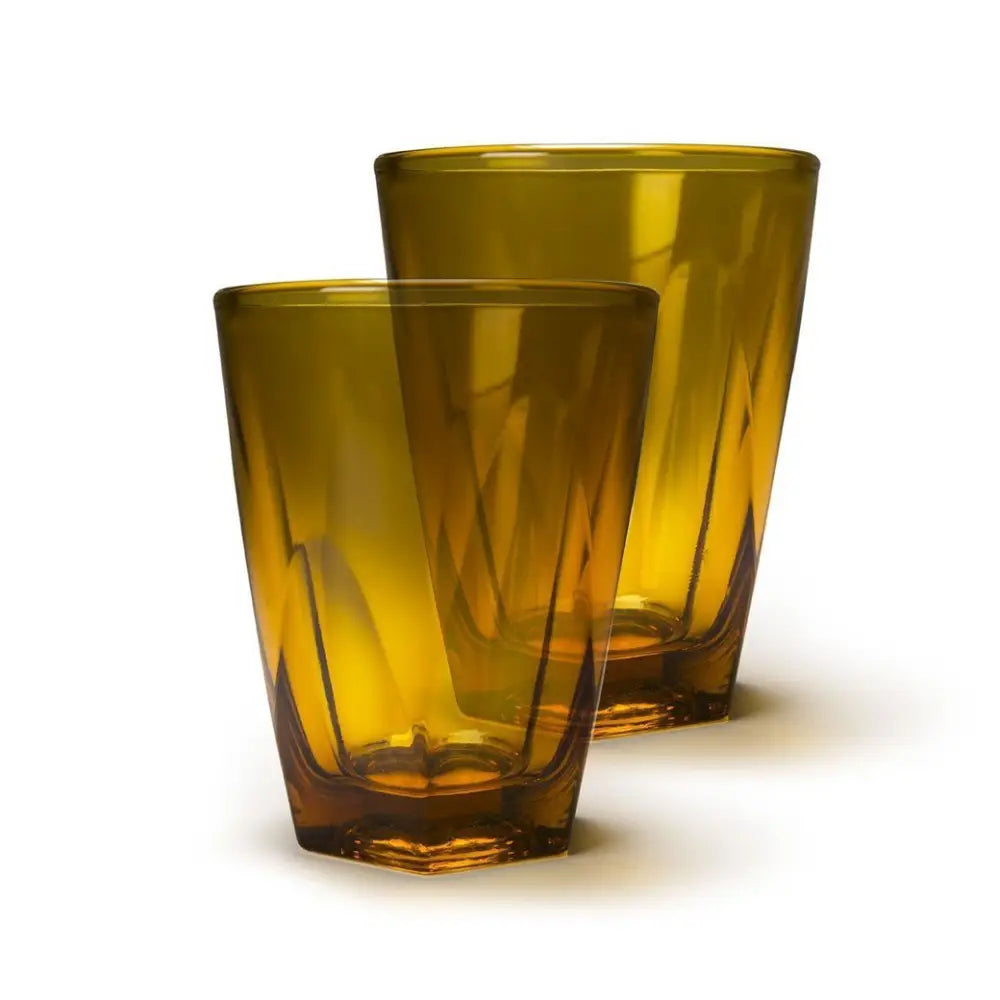 notNeutral Vero Latte Glass - Amber / 2-pack - Drinkware