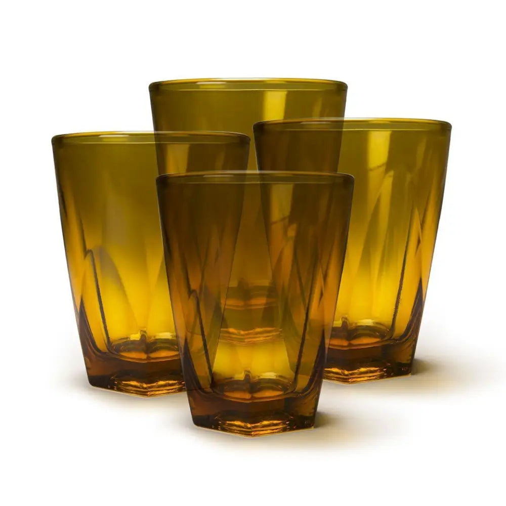 notNeutral Vero Latte Glass - Amber / 4-pack - Drinkware