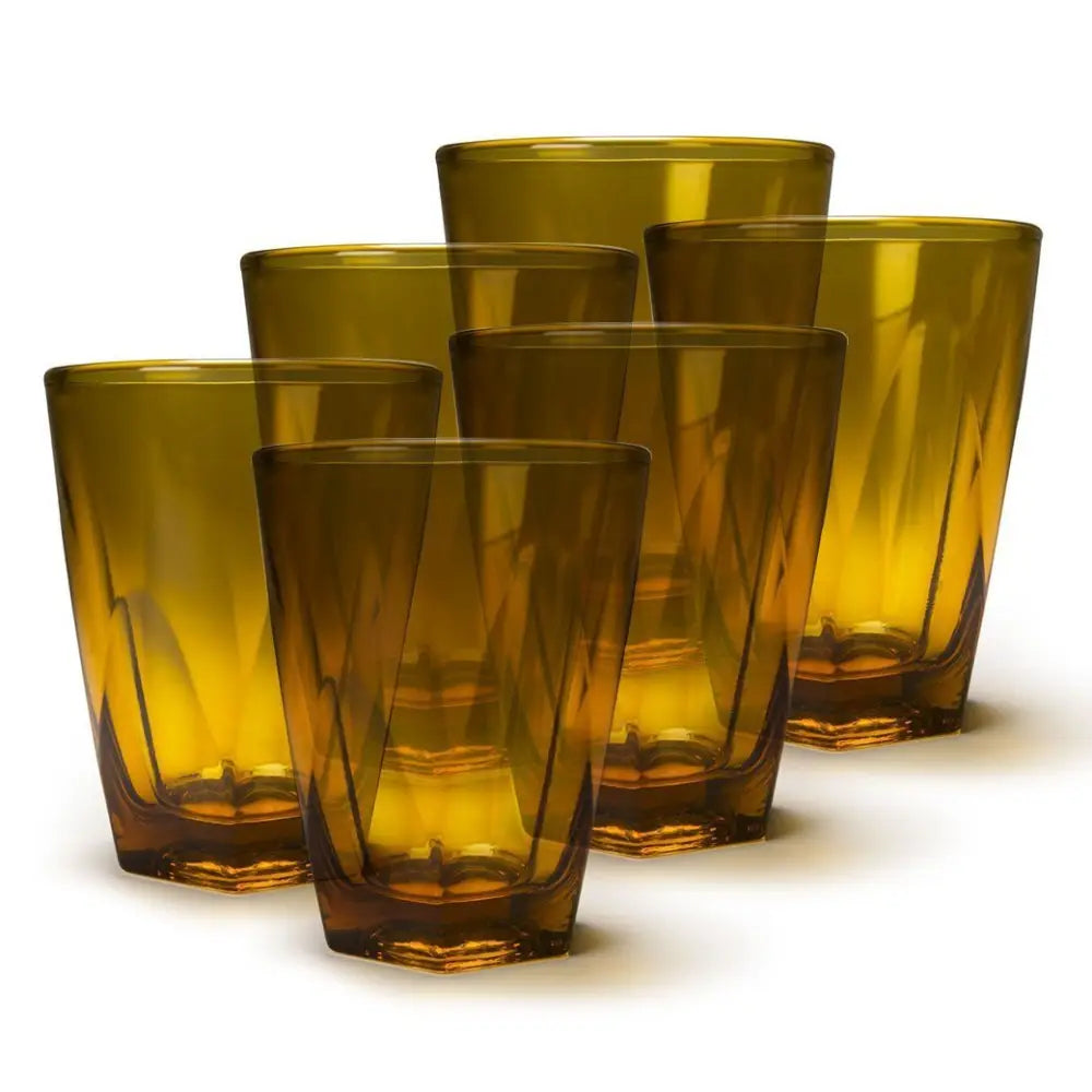 notNeutral Vero Latte Glass - Amber / 6-pack - Drinkware