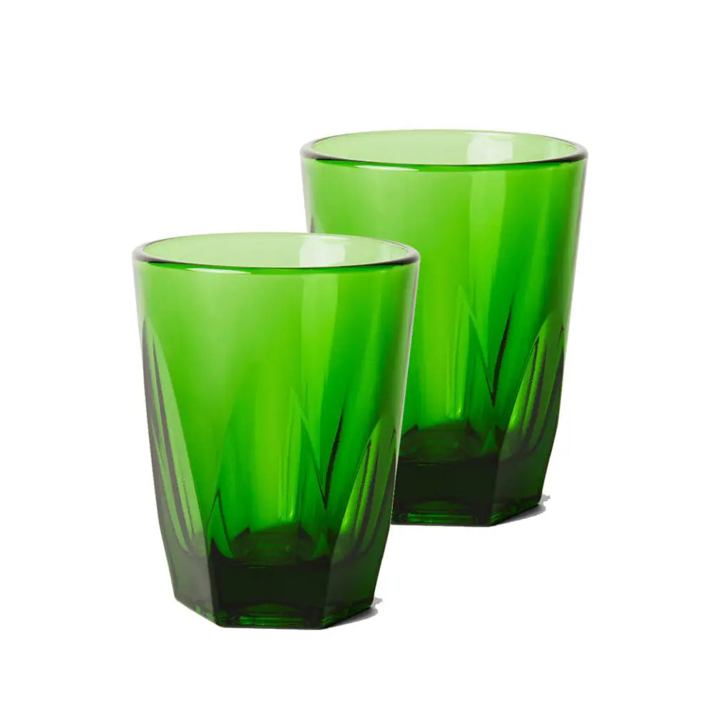 notNeutral Vero Latte Glass - Emerald / 2-pack - Drinkware