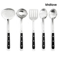 Wusthof 5-Piece Kitchen Tool Set - Cooking and Serving Utensils