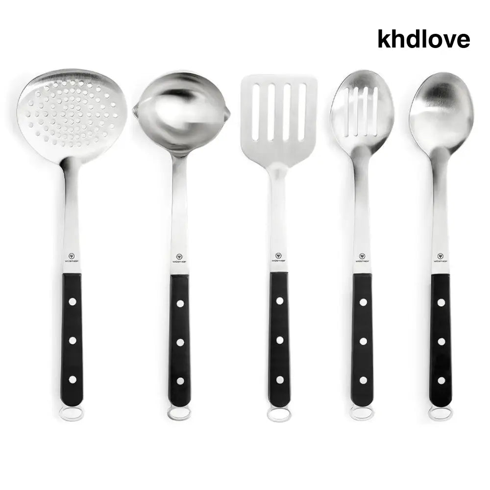 Wusthof 5-Piece Kitchen Tool Set - Cooking and Serving Utensils
